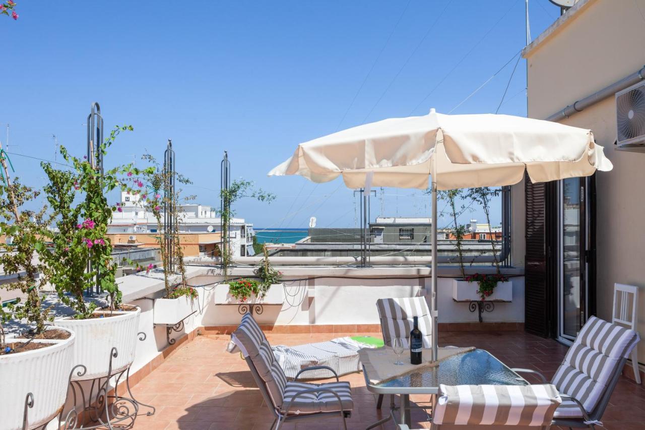La Bella Vista Bari Sea View Terrace Flat Lejlighed Eksteriør billede